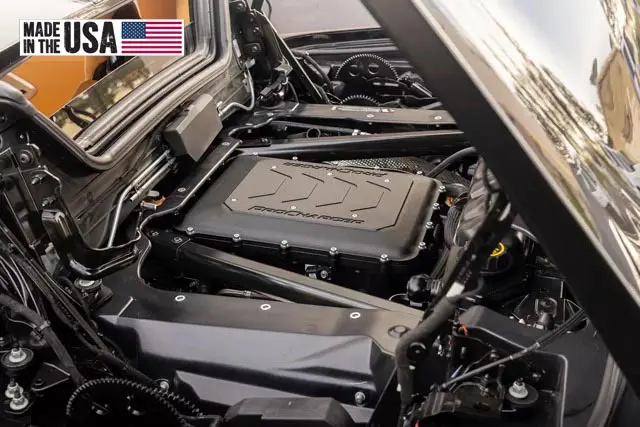 C8 Corvette ProCharger finish options